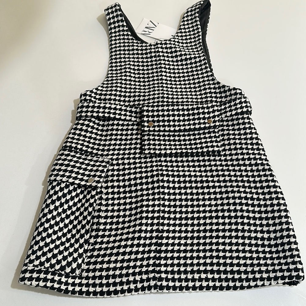 Zara  Black and White Dress